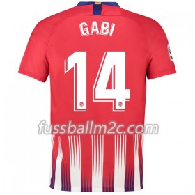 Fußballtrikots Atlético Madrid Gabi 14 Heim Trikotsatz 2018-2019